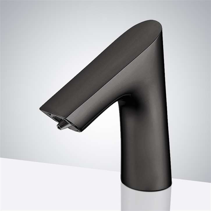  Fontana Matt Black Touchless Infrared Sensor Soap Dispenser